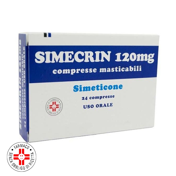 SIMECRIN*24 cpr mast 120 mg
