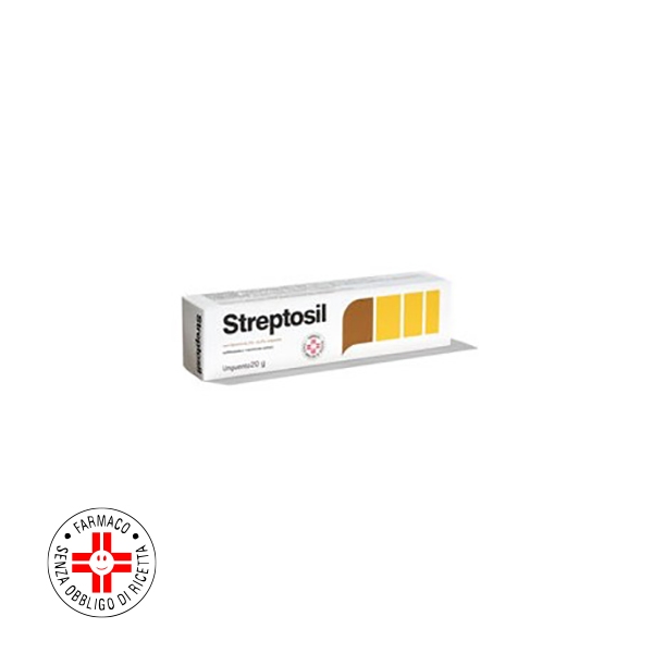 STREPTOSIL NEOMICINA*ung derm 20 g 2% + 0,5%
