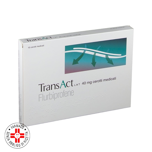 Farbene.shop | TRANSACT LAT*10 cerotti medicati 40 mg