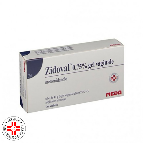 Farbene.shop | ZIDOVAL*gel vag 40 g 7,5 mg/g + 5 applic