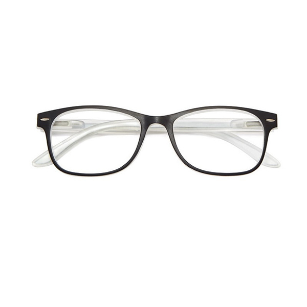 Farbene.shop | Twins Gold Ice Nero Occhiale da lettura premontato +3,50