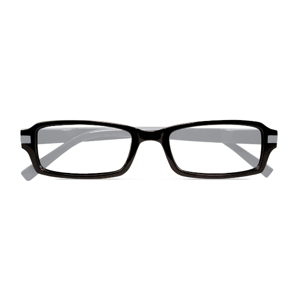 Farbene.shop | Occhiale da lettura premontato Twins Silver Gentleman Grigio +2,00