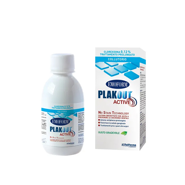 Plak Out Active Clorexidina 0,12% 200ml-0