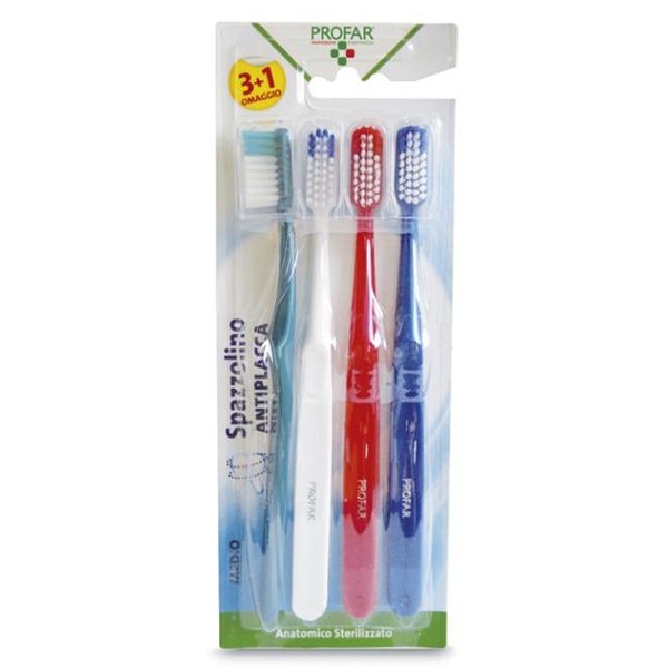 Farbene.shop | PROFAR SPAZZOLINO ANTIPLACCA OXIGEN 4 PEZZI