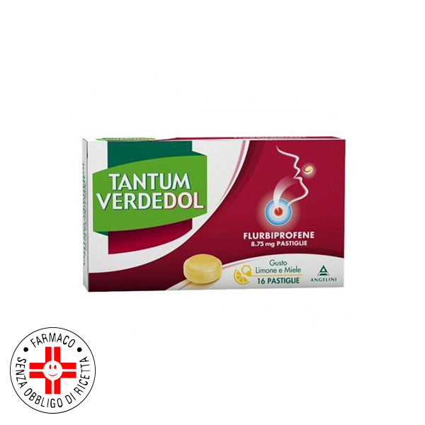 Farbene.shop | TANTUM VERDEDOL*16 pastiglie 8,75 mg limone miele