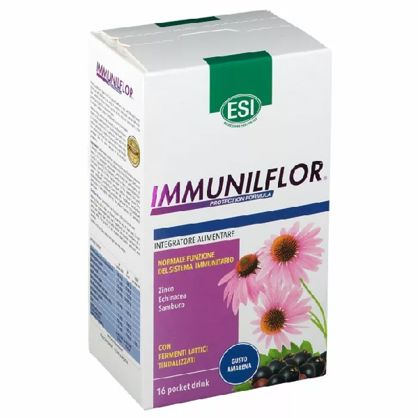 Farbene.shop | ESI IMMUNILFLOR 16 POCKET DRINK X 20 ML
