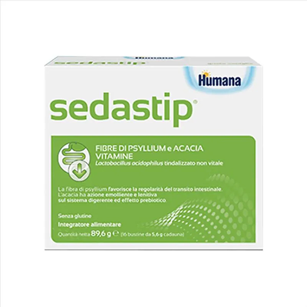 Humana Sedastip Integratore Alimentare Gusto Vaniglia, 16 Bustine-0