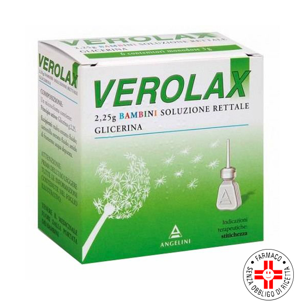 Farbene.shop | VEROLAX*BB 6 contenitori monodose 2,25 g soluz rett
