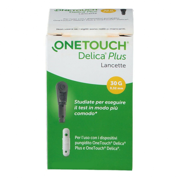 Farbene.shop | LANCETTE PUNGIDITO ONETOUCH DELICA PLUS 25 PEZZI