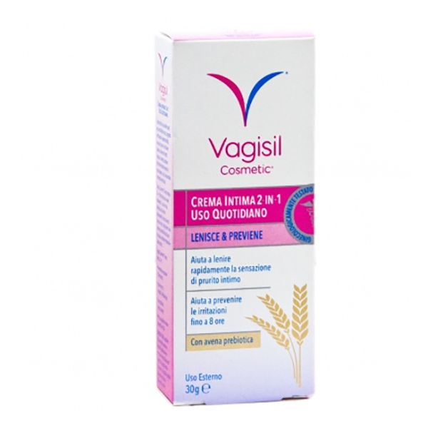 Farbene.shop | VAGISIL CREMA INTIMA 2 IN 1 USO QUOTIDIANO 30 G