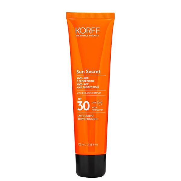 Farbene.shop | Korff Sun Secret Fluid Lotion Protective Anti Age Spf30 100ML