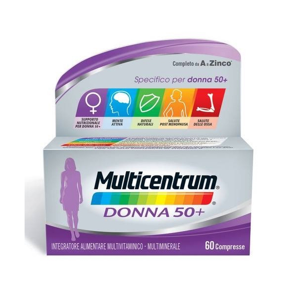 Farbene.shop | Multicentrum Donna+ 60 Compresse