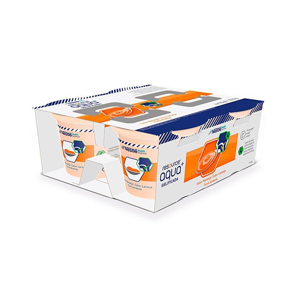 Farbene.shop | RESOURCE AQUA ACQUA GELIFICATA+ORANGE CUP 6 4X125 G