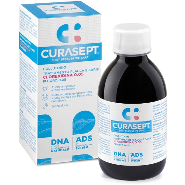 CURASEPT COLLUTORIO 0,05 ADS + DNA 200 ML-0