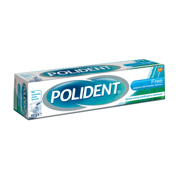 Farbene.shop | POLIDENT FREE ADESIVO PER PROTESI DENTARIA 40 G