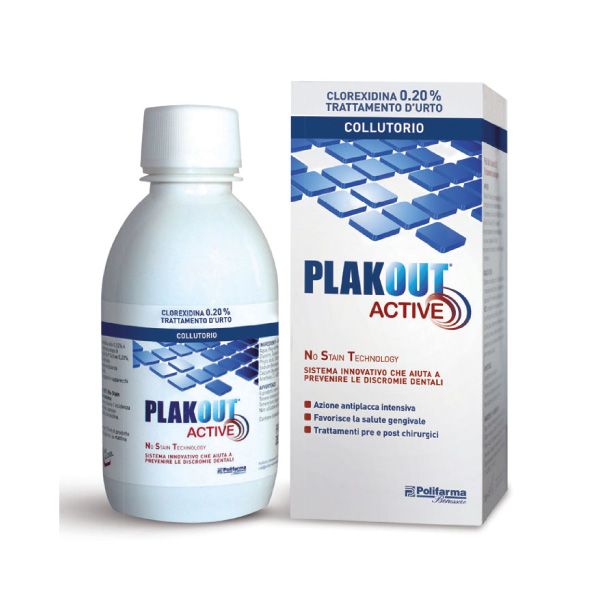 Farbene.shop | PLAK OUT ACTIVE CLOREXIDINA 0,20% COLLUTORIO 200 ML