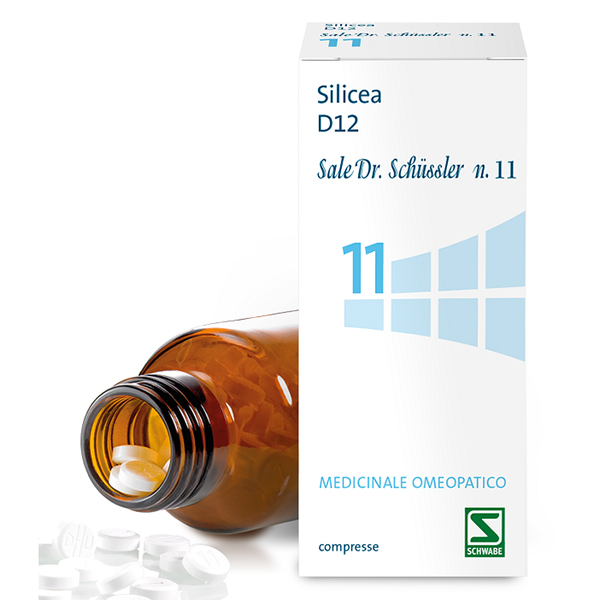 Farbene.shop | SILICEA D12 Sale Dr. SCHUSSLER N.11 flacone 200 compresse