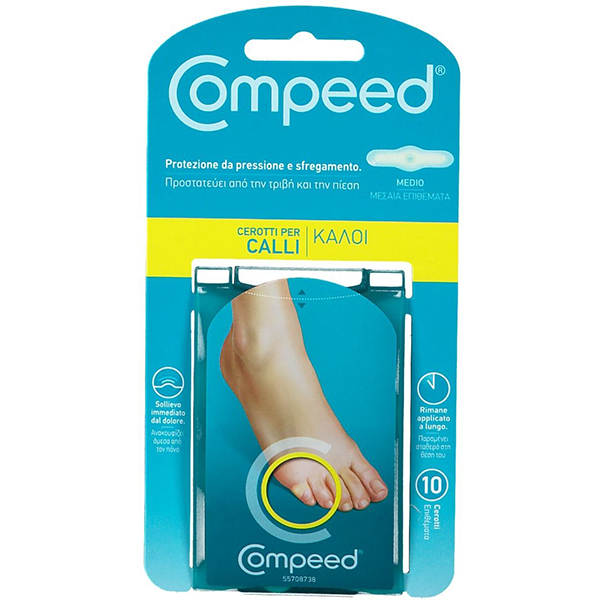 Farbene.shop | COMPEED CEROTTI PER CALLI MEDIO 10 PEZZI