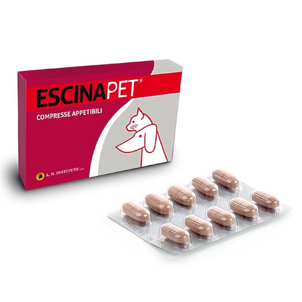 Escinapet Mangime Complementare Cani/Gatti 20 Compresse Appetibile-0