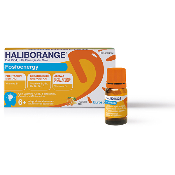 Farbene.shop | Eurospital HALIBORANGE FOSFOENERGY 10 flaconcini 10 ML