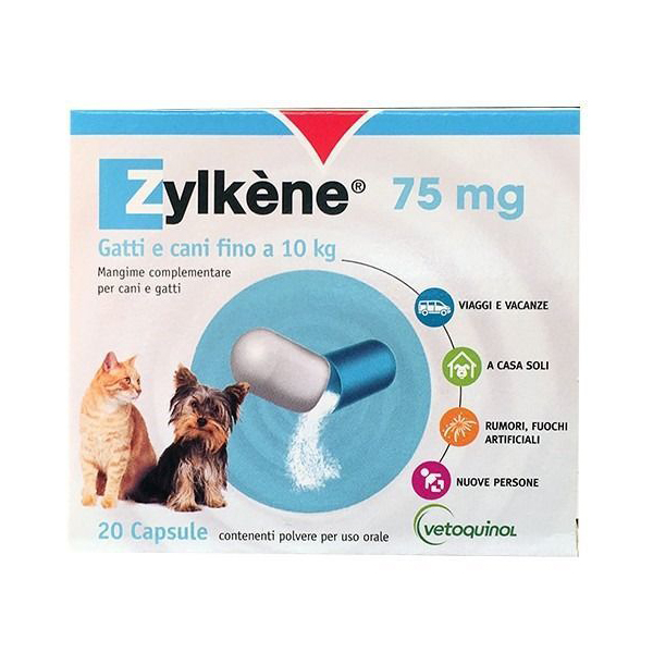 Farbene.shop | ZYLKENE CANI/GATTI 20 CAPSULE DA 75 MG