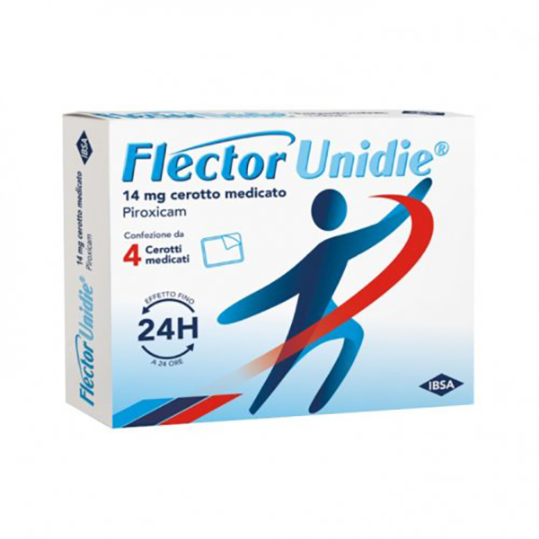 Farbene.shop | Flector Unidie 4 Cerotti Medicati 14 mg