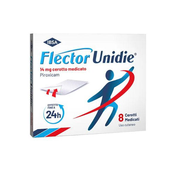 Farbene.shop | Flector Unidie Cerotto Medicato 8 Cerotti