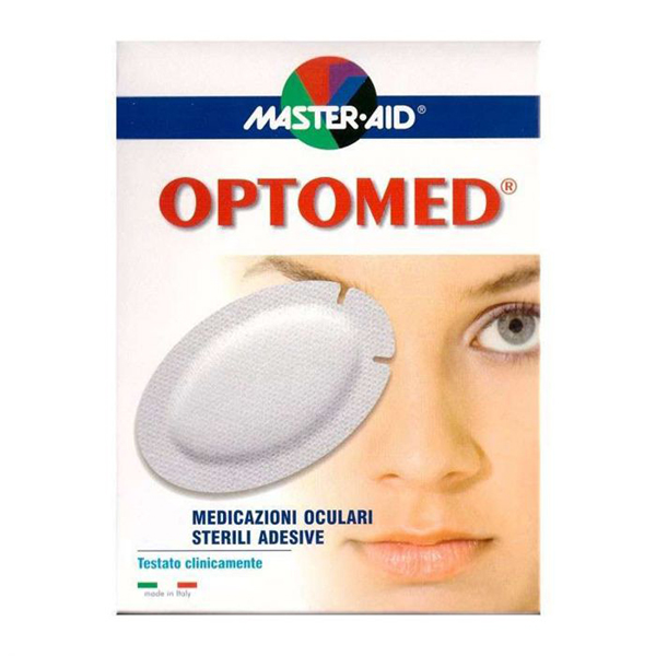 Farbene.shop | GARZA OCULARE MEDICATA MASTER-AID OPTOMED COMFORT 10 PEZZI