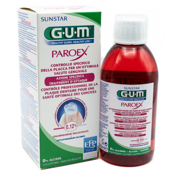 Farbene.shop | GUM PAROEX 0,12 COLLUT CHX 300