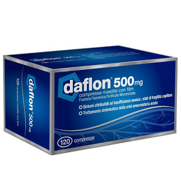 Farbene.shop | Daflon 500 mg 120 Compresse Rivestite