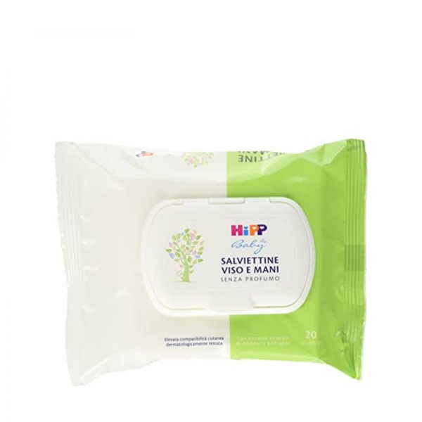 Farbene.shop | Hipp Salviettine Viso e Mani 20 pezzi