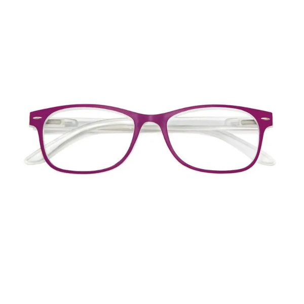 Farbene.shop | Twins Gold Ice Viola Occhiale da lettura premontato +3,50
