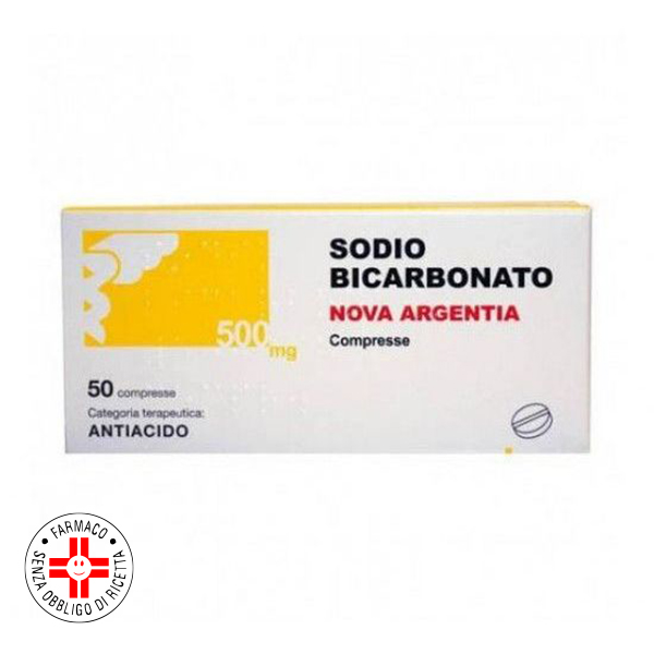 Farbene.shop | SODIO BICARBONATO (NOVA ARGENTIA)*50 cpr 500 mg