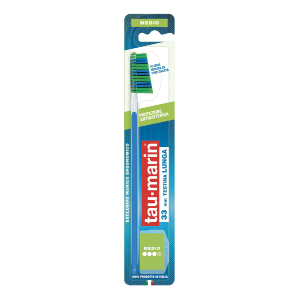 Farbene.shop | TAUMARIN SPAZZOLINO SCALARE 33 MEDIO CON ANTIBATTERICO
