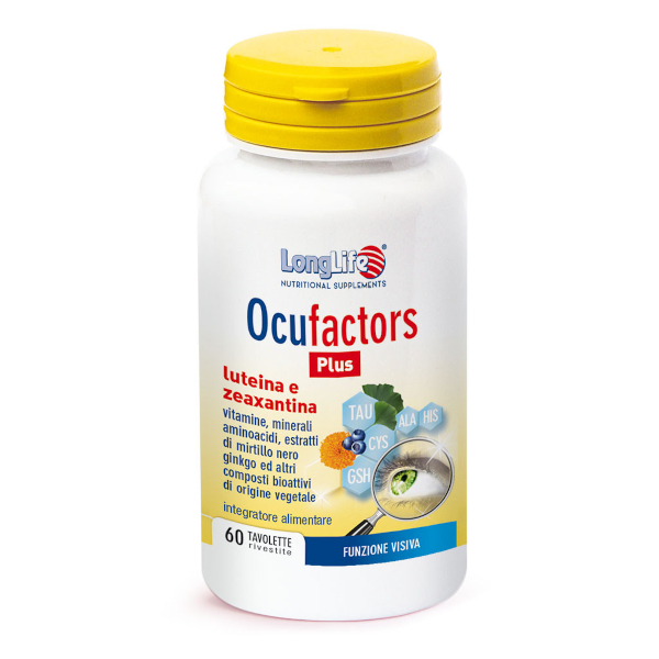 Farbene.shop | LONGLIFE OCUFACTORS PLUS 60 TAVOLETTE