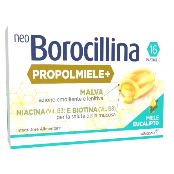 Farbene.shop | Neoborocillina Propolmiele+ 16 Pastiglie