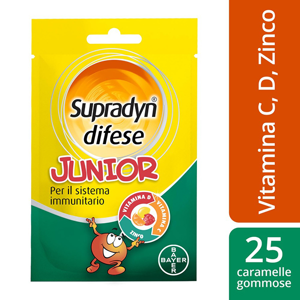 Farbene.shop | SUPRADYN DIFESE JUNIOR 25 CARAMELLE GOMMOSE
