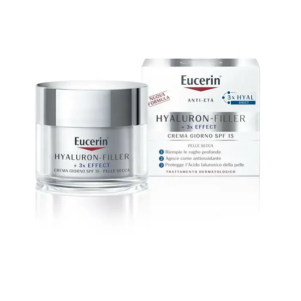 Farbene.shop | Eucerin Hyaluron-Filler Giorno crema antirughe Pelle Secca 50 ml