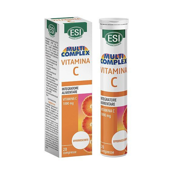 Farbene.shop | ESI MULTICOMPLEX VITAMINA C 20 COMPRESSE EFFERVESCENTI