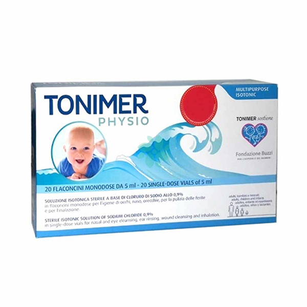 Farbene.shop | Tonimer Physio Soluzione Isotonica 20 flaconcini da 5 ml