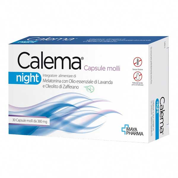 CALEMA NIGHT 30 CAPSULE MOLLI-0
