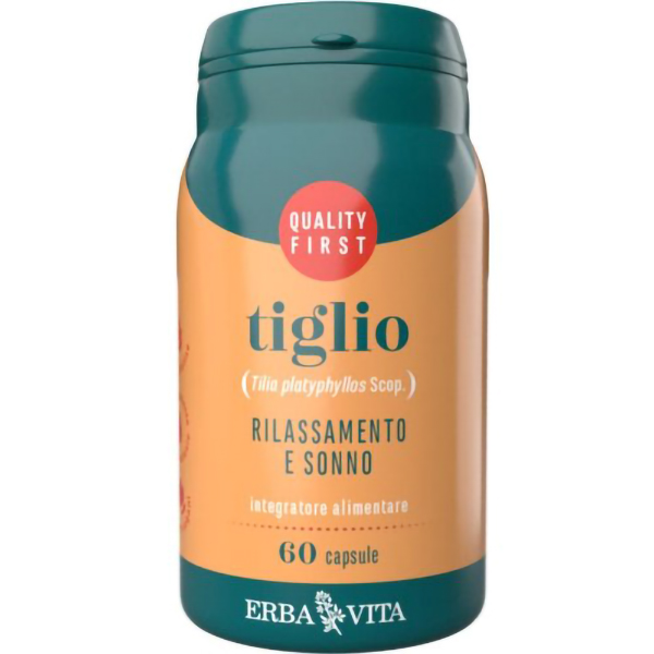 Farbene.shop | Erba Vita Tiglio 60 Capsule - Integratore Alimentare di Tiglio