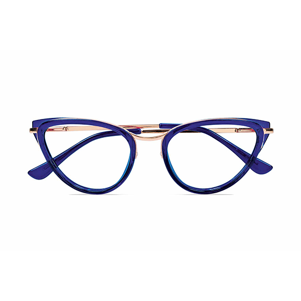 Farbene.shop | Occhiali da lettura Twins Platinum Amnesia Blu +3,50