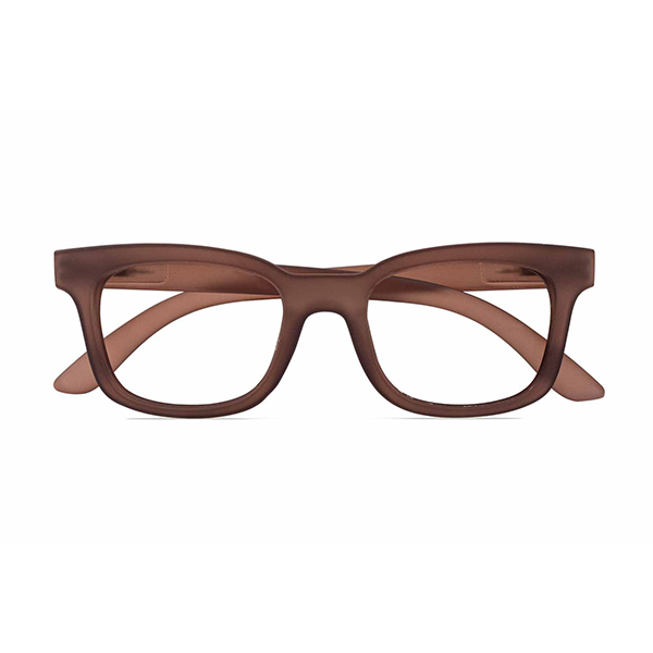 Farbene.shop | Twins Platinum Billionaire Marrone Occhiali da lettura +2,00