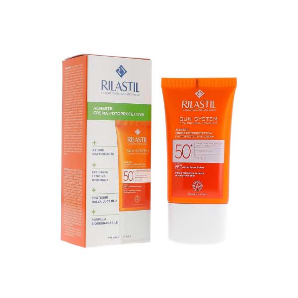 Farbene.shop | Rilastil Sun System Acnestil Crema SPF50+ 40 ML