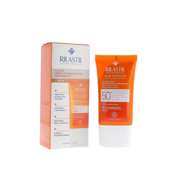 Farbene.shop | Rilastil Sun System D-Clar Medium SPF50+ 40 ML