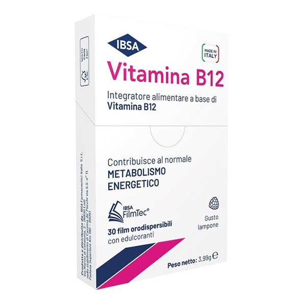 Farbene.shop | VITAMINA B12 IBSA 30 FILM ORALI