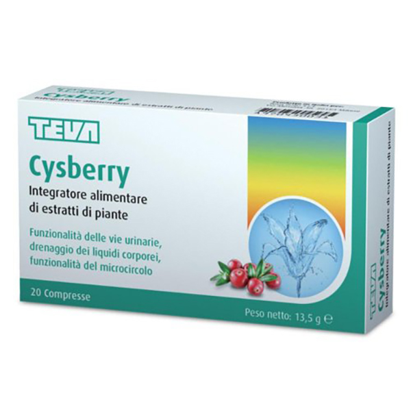 CYSBERRY TEVA 20 COMPRESSE-0