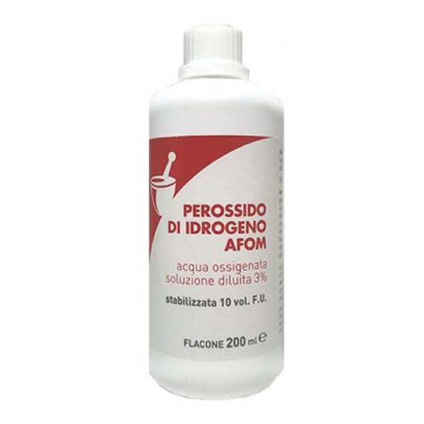 Farbene.shop | PEROSSIDO IDROGENO AFOM 10VOL 200 ML