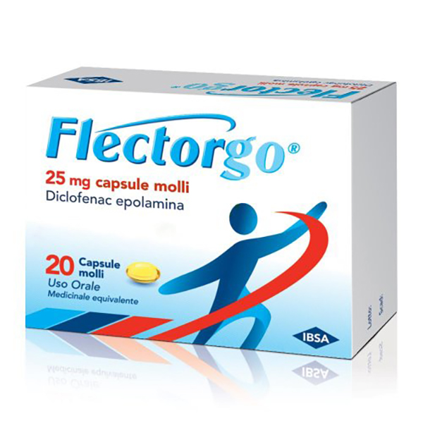 Farbene.shop | Flectorgo 20 Capsule Molli 25 mg